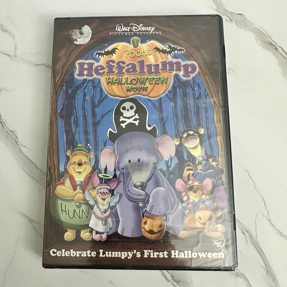 Winnie The Pooh's  Heffalump Halloween Movie (2005, DVD)  RARE/Mfg. Sealed